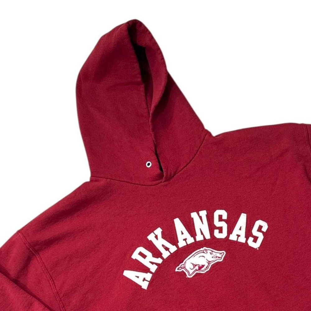 Jones & Mitchell Red Arkansas Hoodie Men's‎ XL red hoodie, Arkansas hoodie - Picture 3 of 6